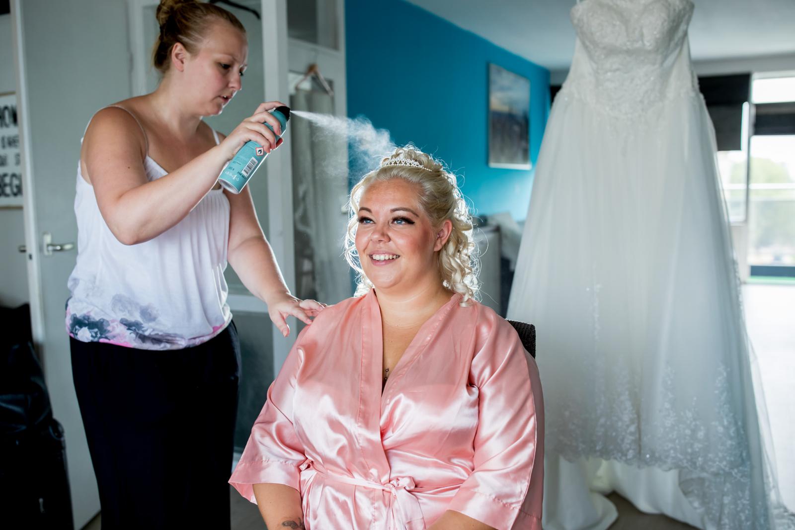 Haar en Make-up Bruid in Zoetermeer