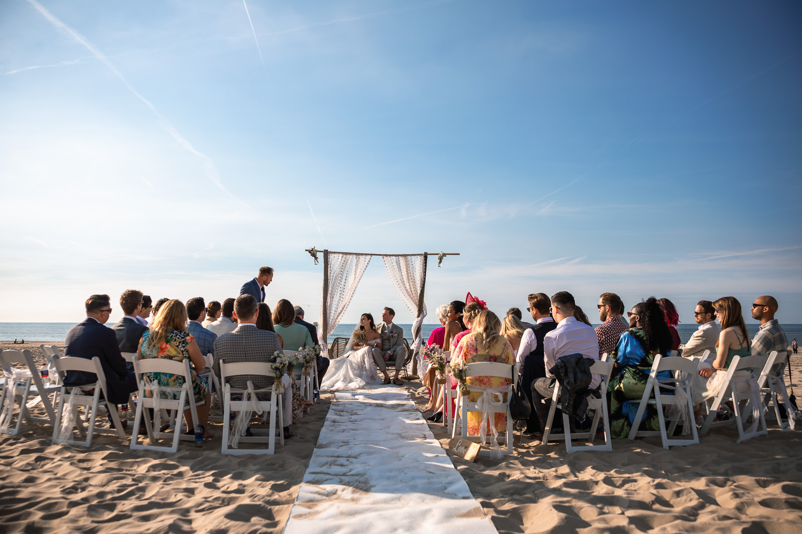 Ceremony Intimate Beach Wedding Photographer