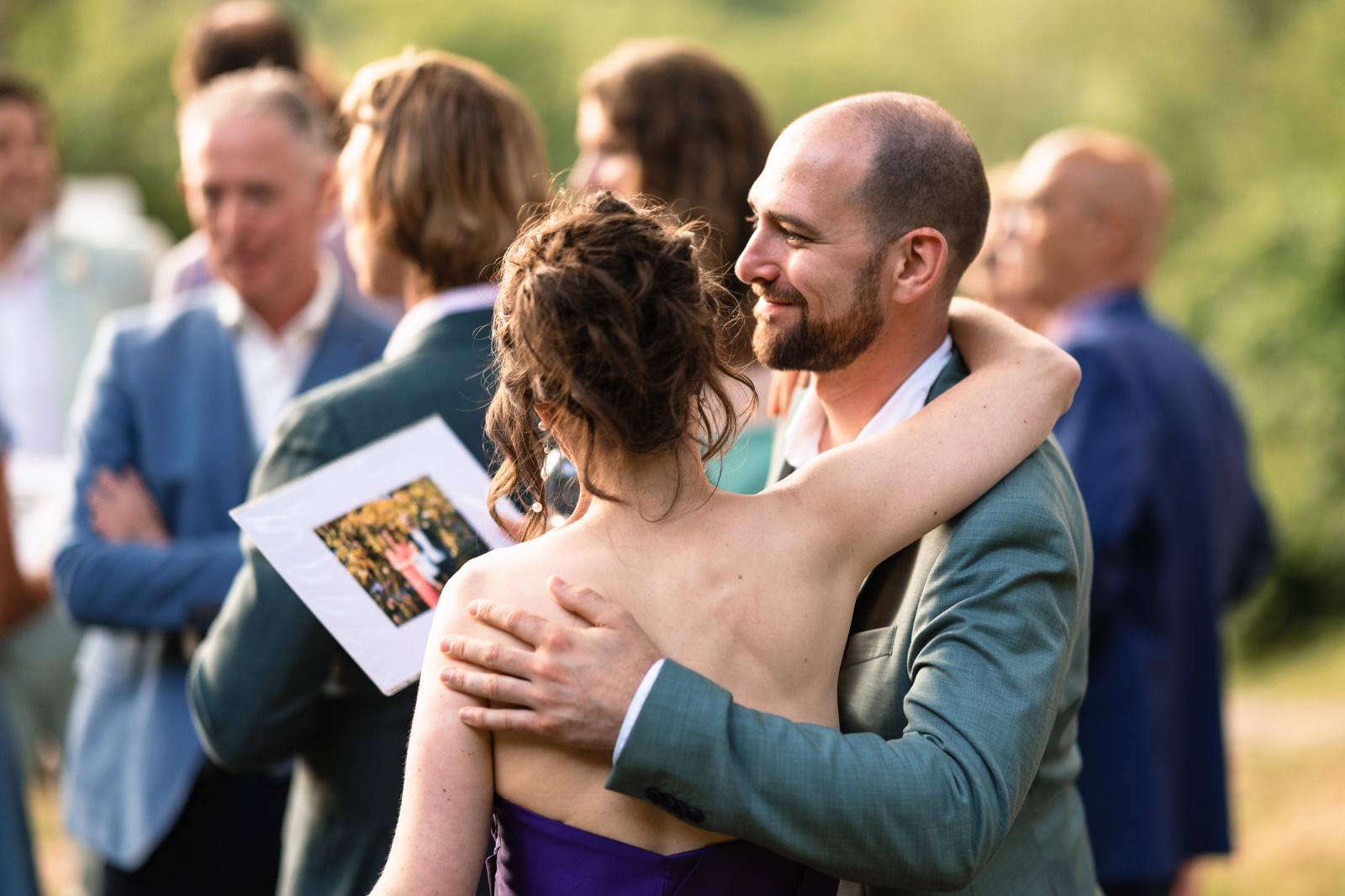 Luxe print kado voor alle gasten bij Destination wedding La Carrière