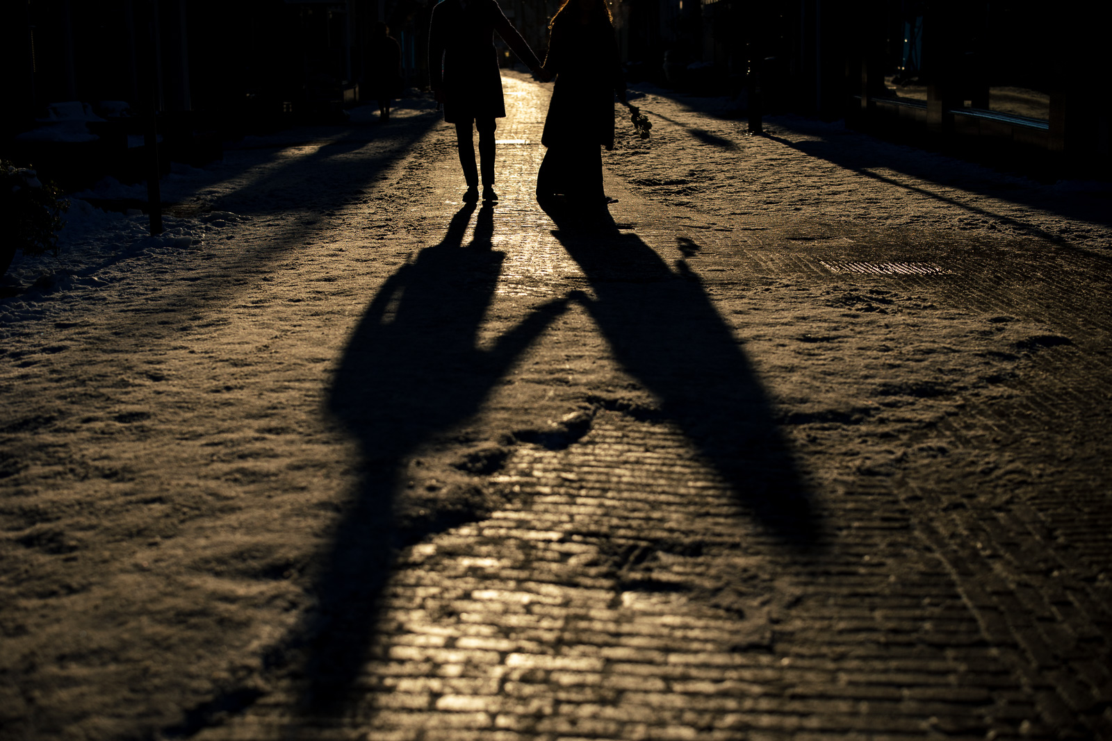 Trouwfotograaf Voorburg Walking into the Sunset