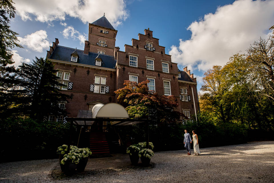 Trouwfotograaf kasteel de Wittenburg Wassenaar | Lindsay en Roy