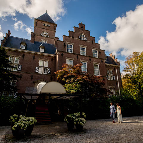 Trouwfotograaf kasteel de Wittenburg Wassenaar | Lindsay en Roy