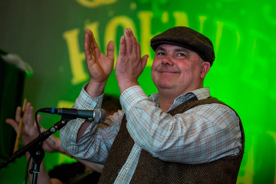 St. Patrick's Day in Hoender en Hop Grote Markt Den Haag