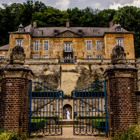 Preview Bruidsfotograaf Chateau Neercanne Maastricht Shiwen en Robert