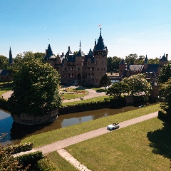 Trouwen bij Kasteel de Haar | De romantische bruiloft van Mike & Nadine