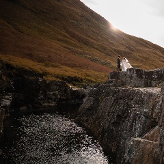 Afterwedding Shoot in Highlands van Schotland | Fay en Jonas