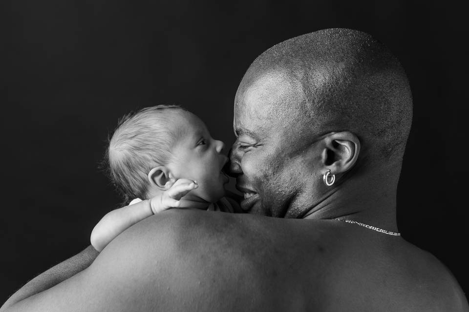 Portret foto's van baby Chase