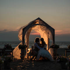 Trouwfotograaf Den Haag | Strandbruiloft van Larissa en Roger