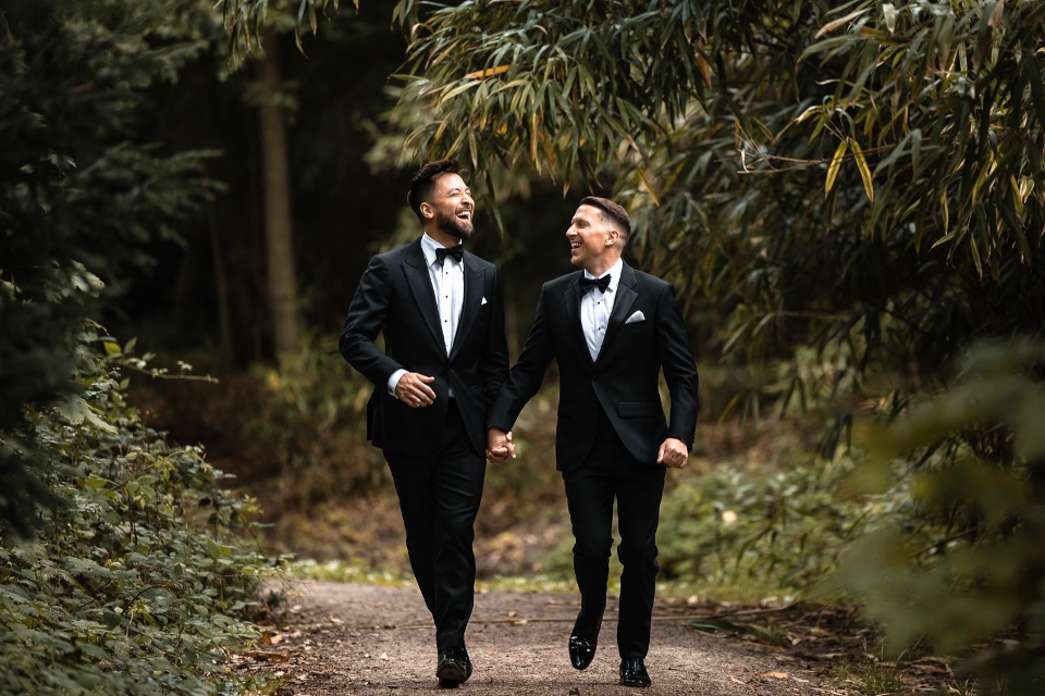 Wade and Gunnar's Same-Sex Wedding at Kasteel De Wittenburg in Wassenaar