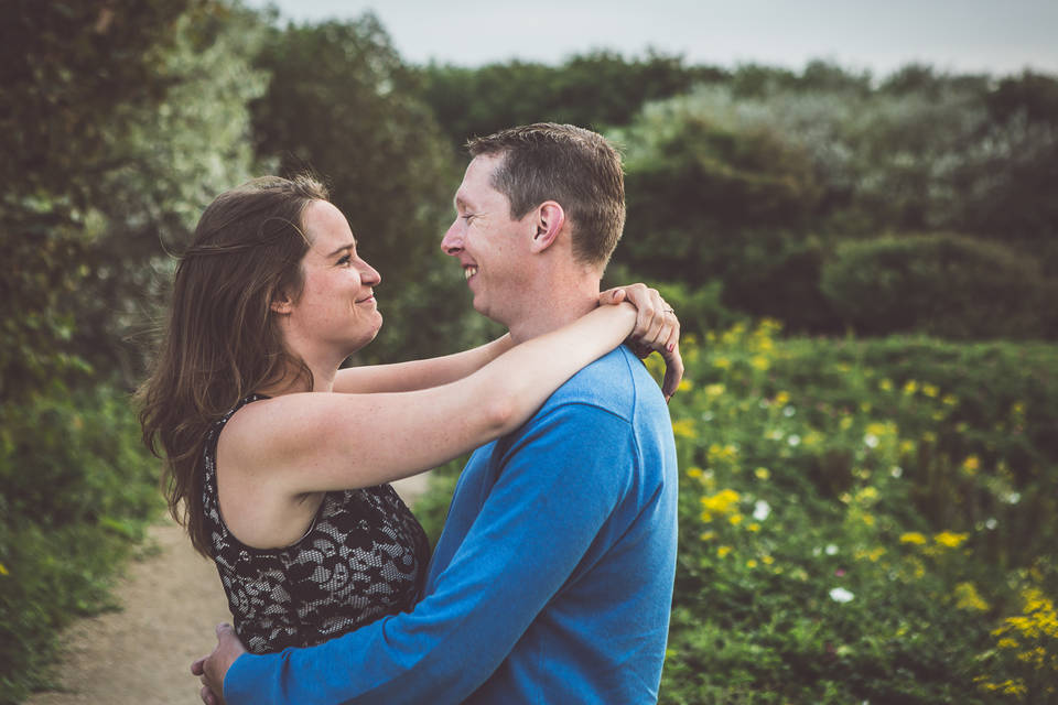 Bruidsfotograaf Den Haag | Loveshoot Scheveningen met Bas en Sabine