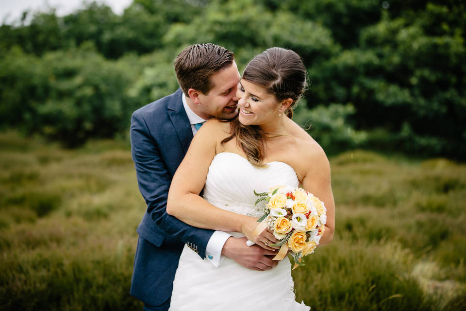 Bruidsfotograaf Den Haag | Abby en Casper trouwen bij Herberg Vlietzicht in Rijswijk