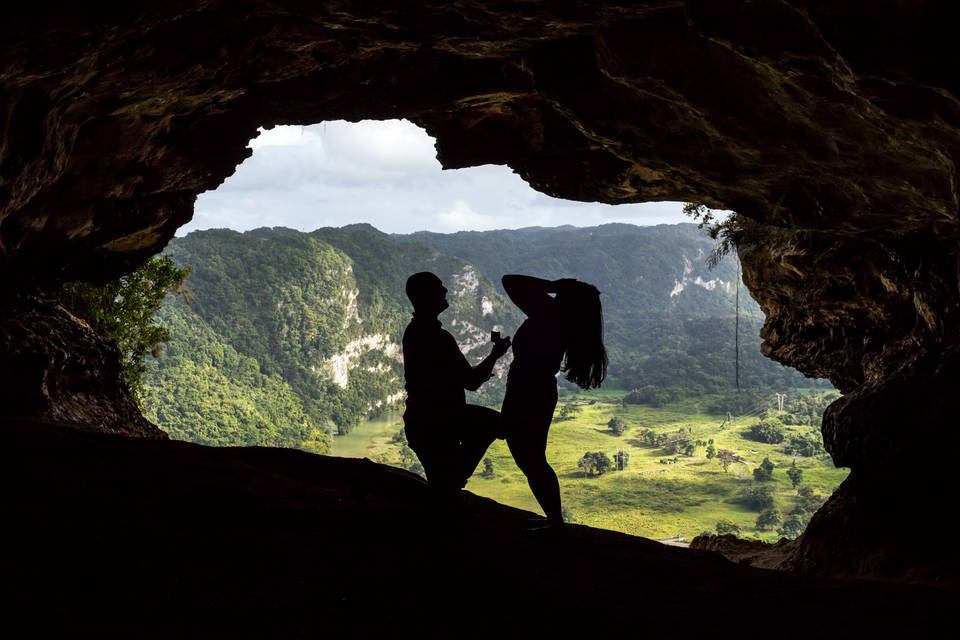 Bruidsfotograaf Den Haag Loveshoot | Fotografeert Eigen Huwelijks Aanzoek in Puerto Rico