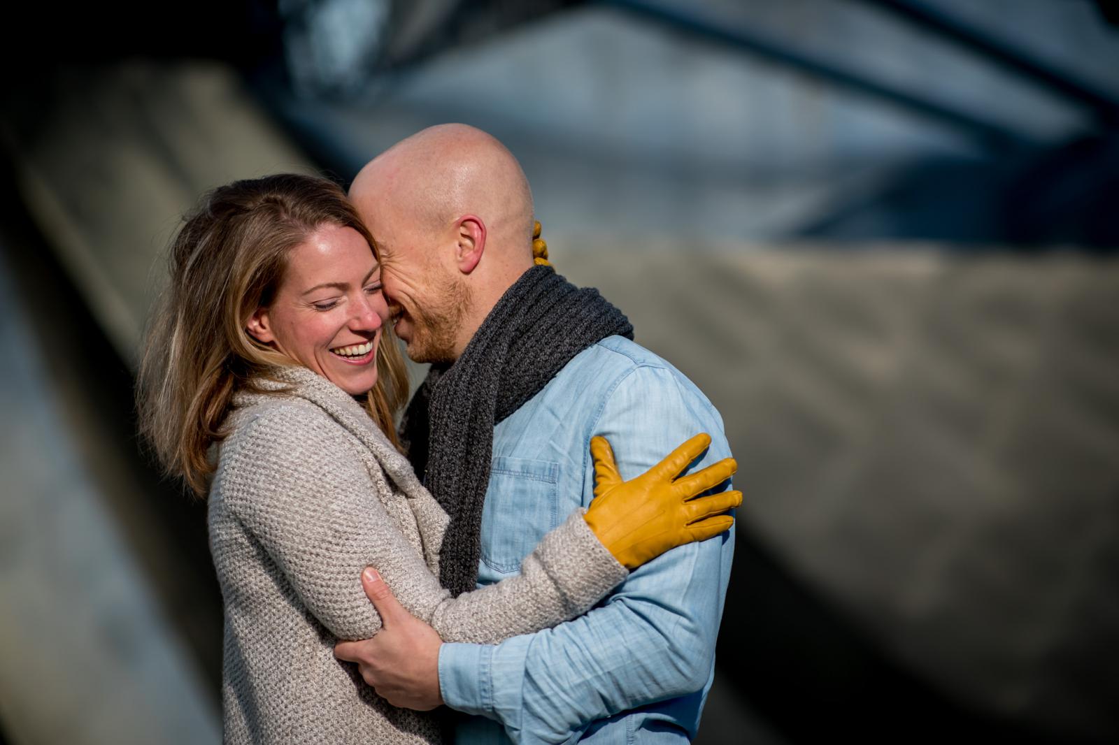 lief fluisteren tijdens loveshoot in Chicago