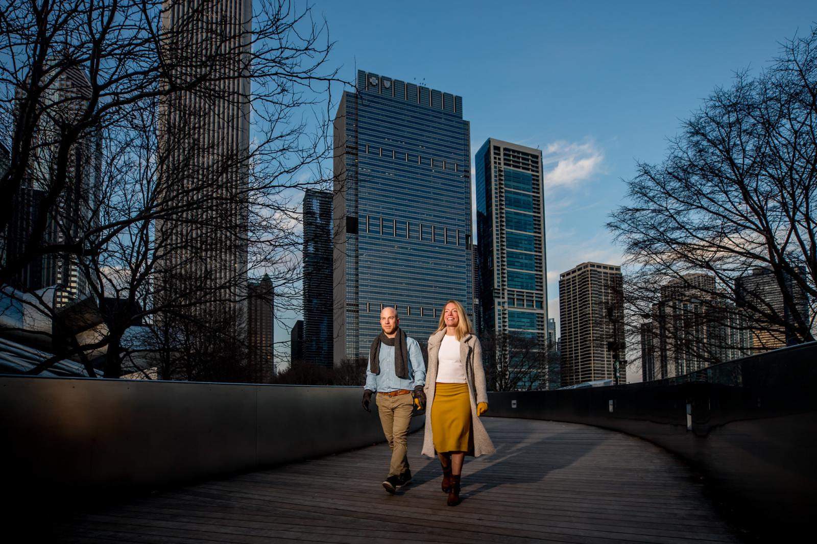 Award Winning Destination Loveshoot Millenium Park Chicago