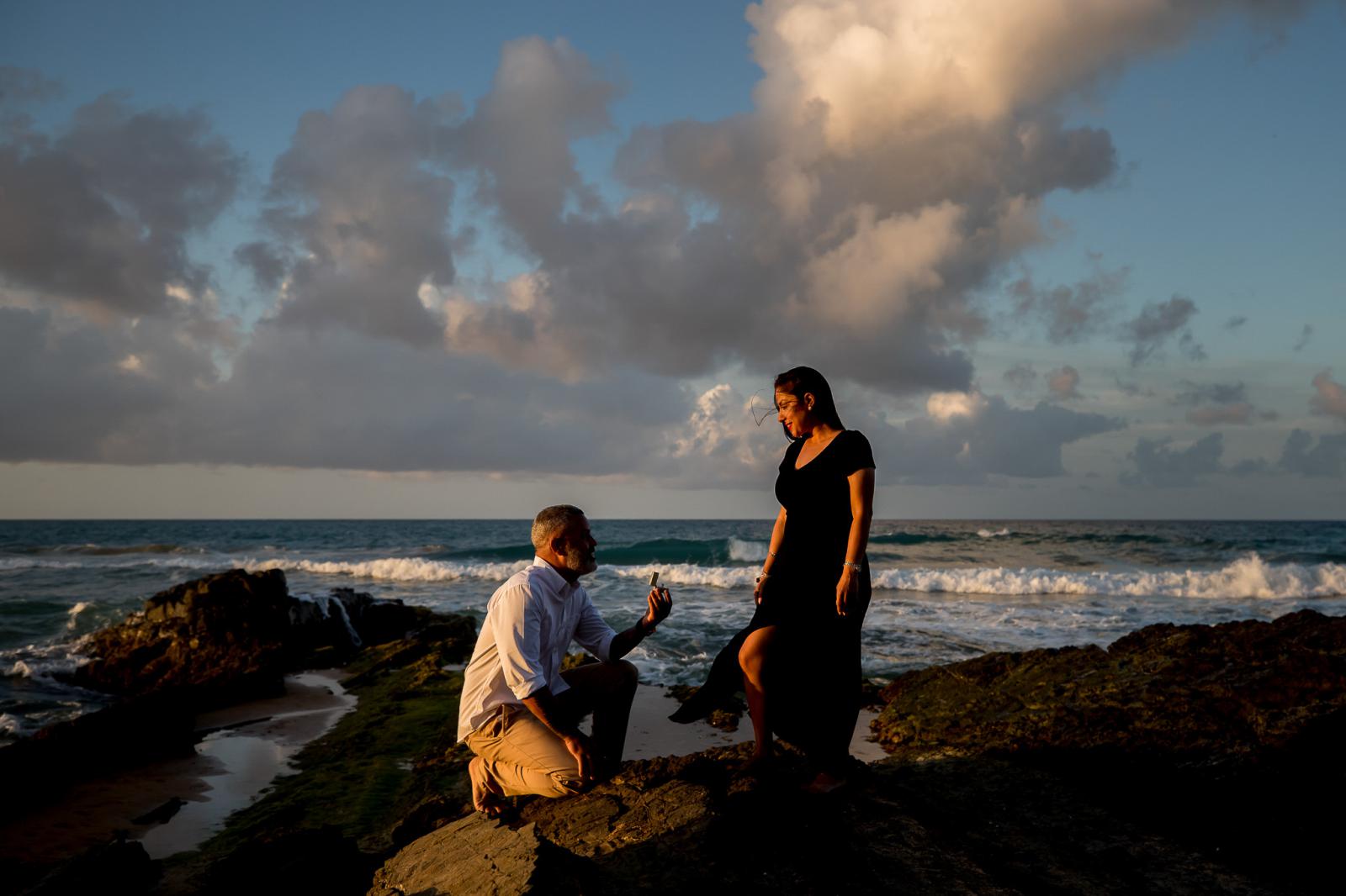 Huwelijksaanzoek in Puerto Rico door bruidsfotograaf Den Haag