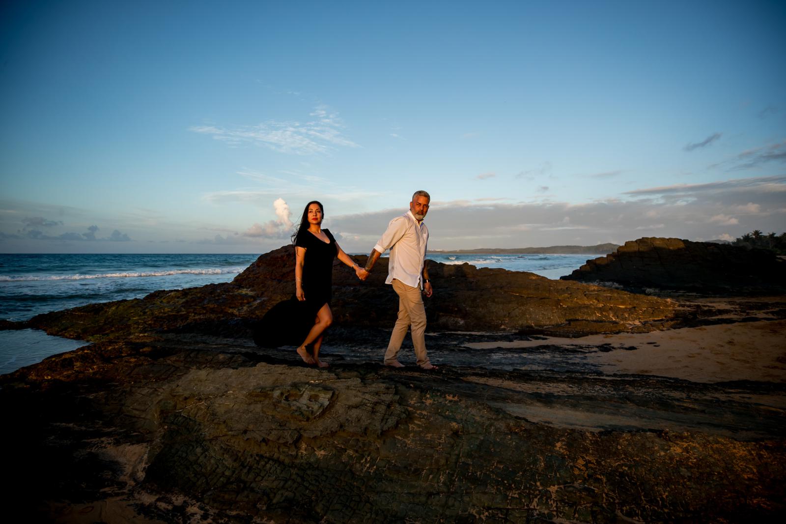 Ja zeggen op een huwelijksaanzoek in Puerto Rico door bruidsfotograaf Den Haag