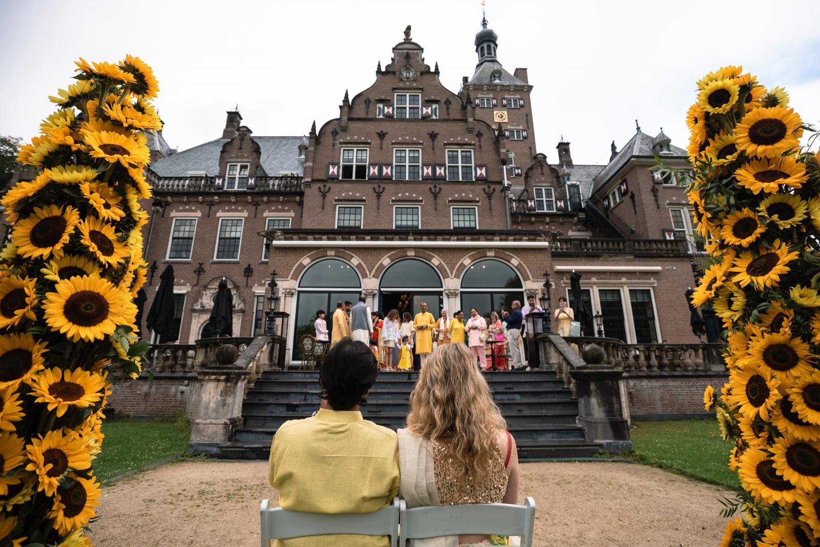 Indiase Haldi ceremonie Landgoed Duin en Kruidberg