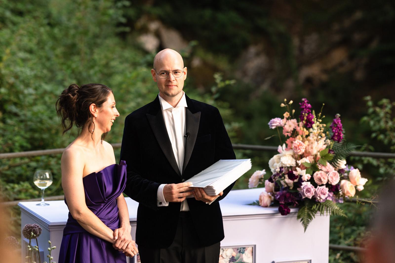 Bruidspaar heeft een uniek kado voor de gasten bij Destination wedding La Carrière