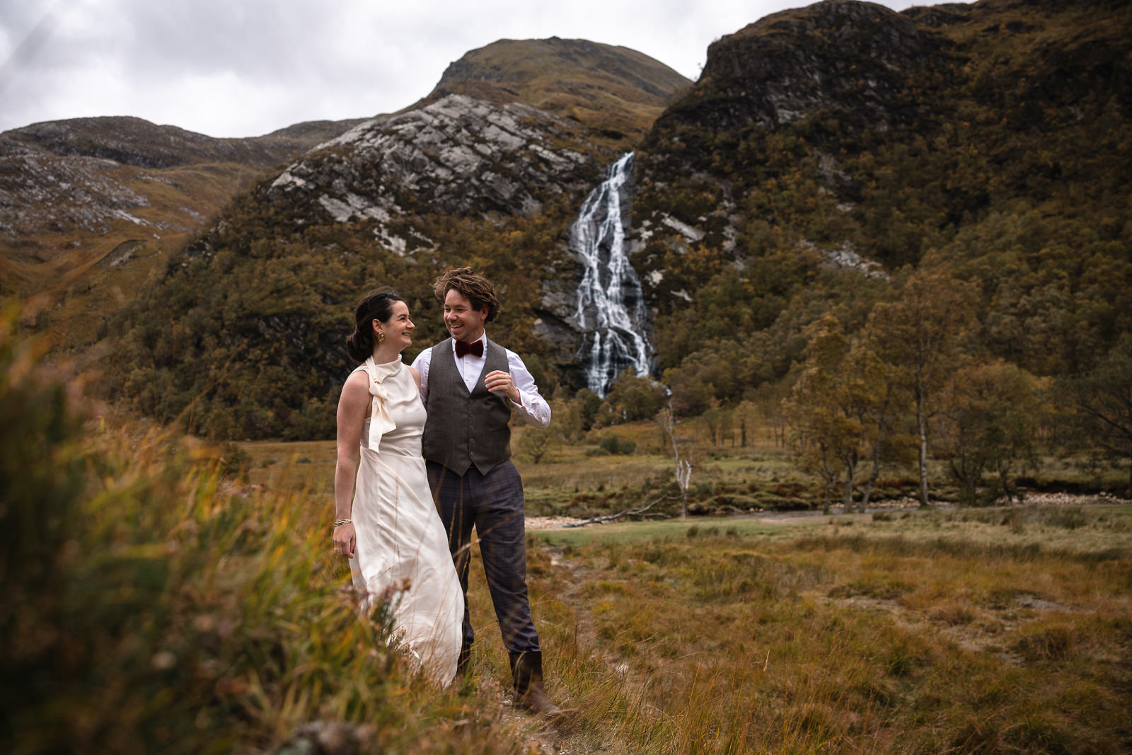Eloping in Highlands Scotland Wedding photographer