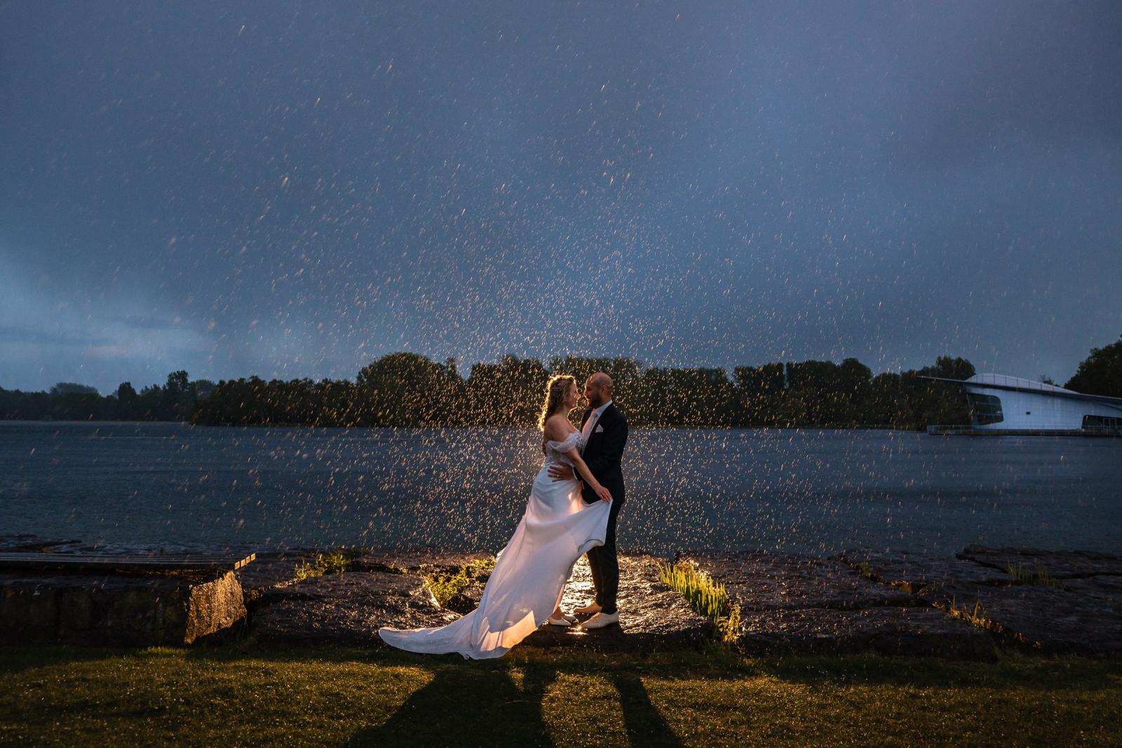 Creatieve avond foto in de regen bij Het Oude Raadhuis in Hoofdorp