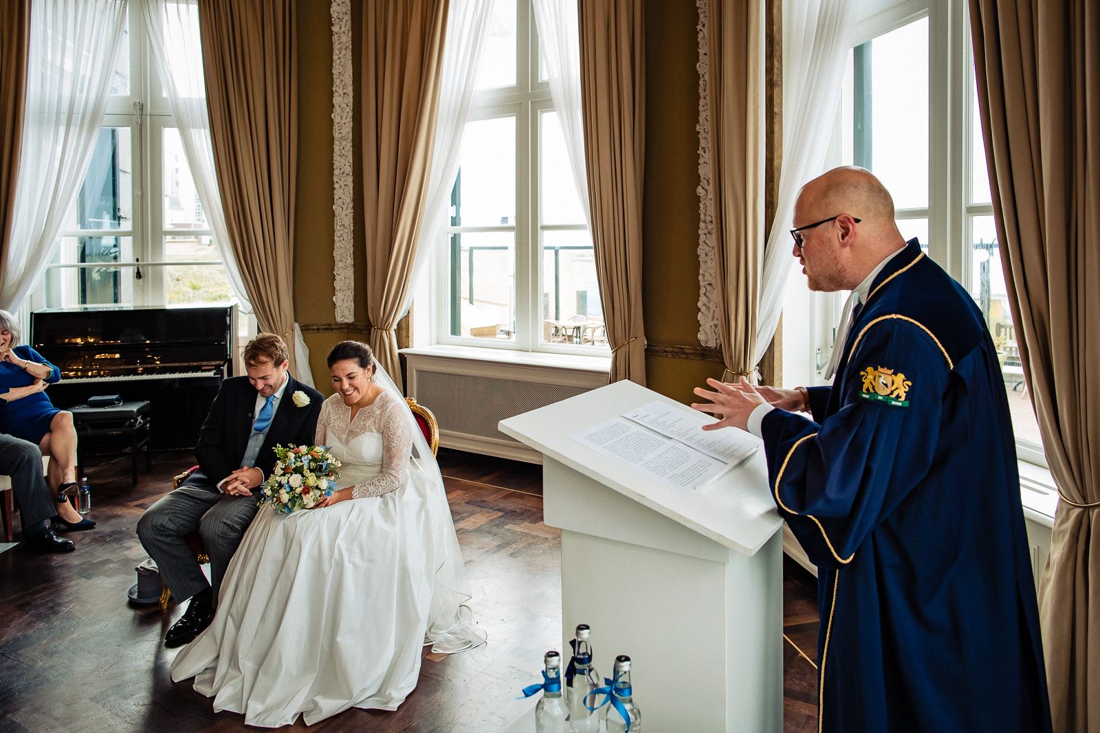 Trouwceremonie Paviljoen de witten Scheveningen