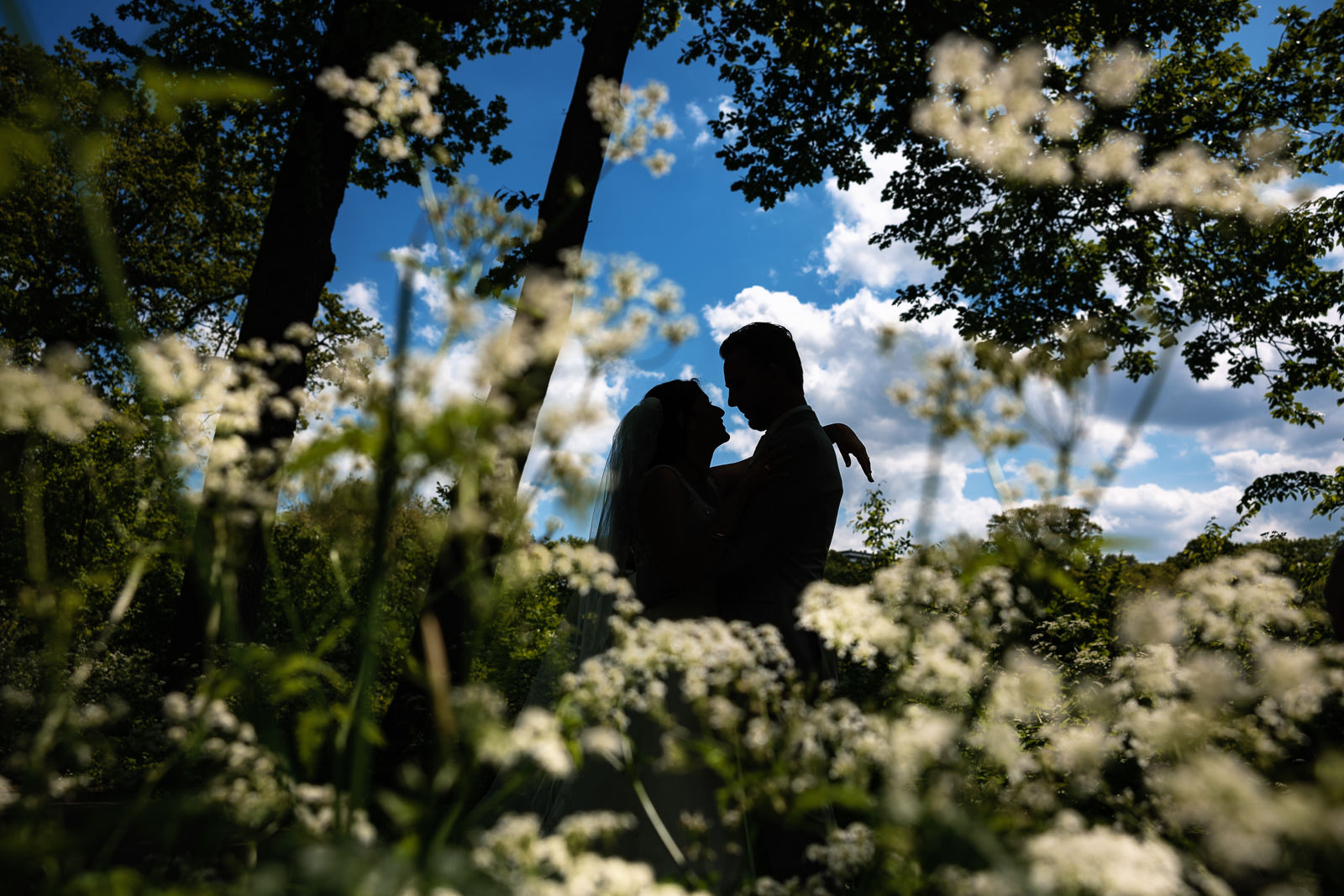 fotoshoot bruidspaar trouwfotograaf Arendshoeve Aalsmeer