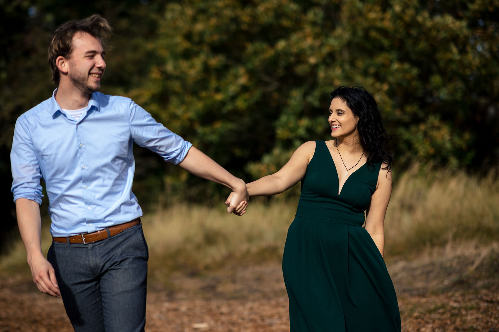 Herfst fotoshoot Fotograaf Wassenaar Leiden Panbos