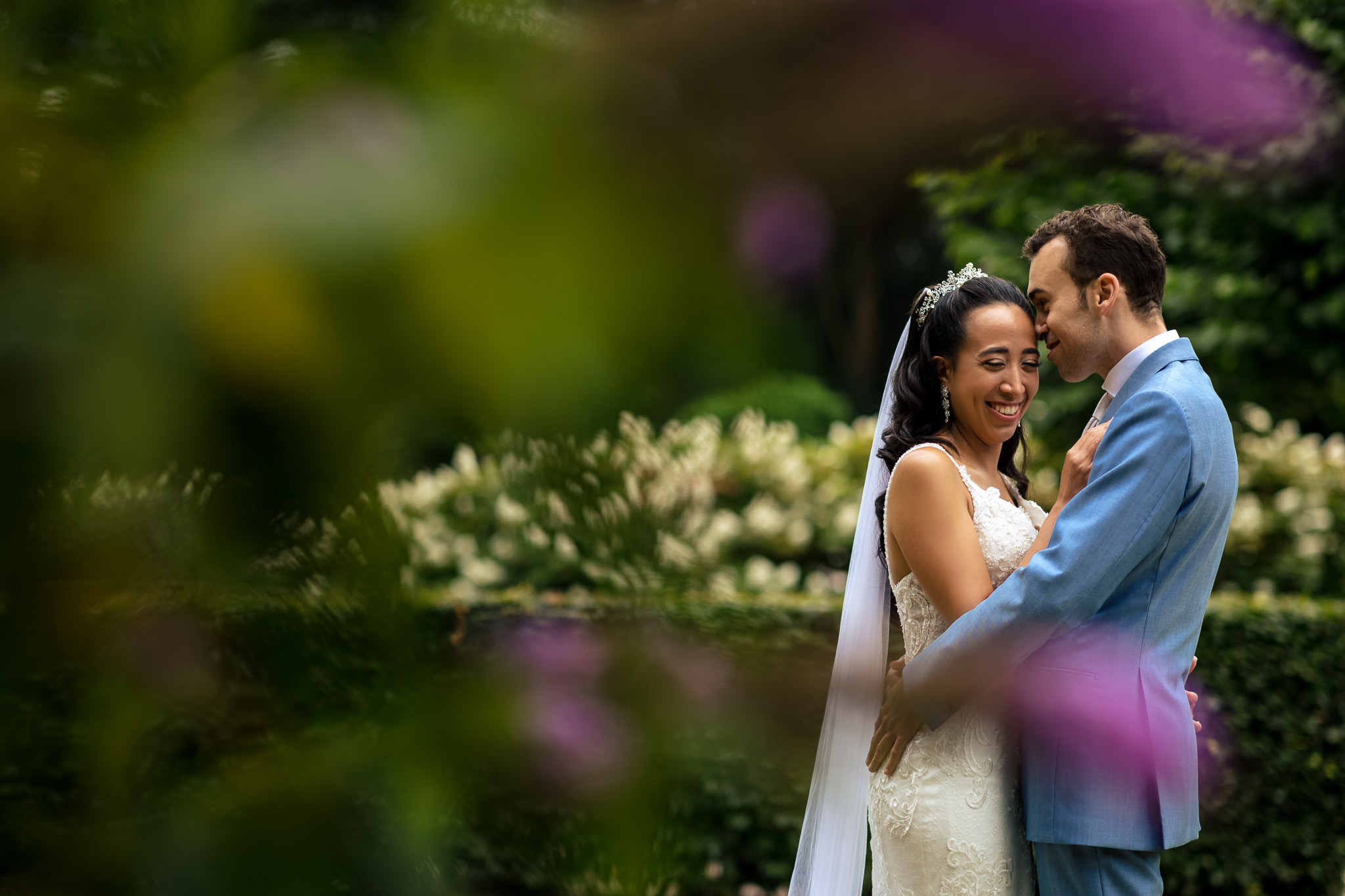 Trouwfotoshoot op Landgoed Beeckestijn te Velsen