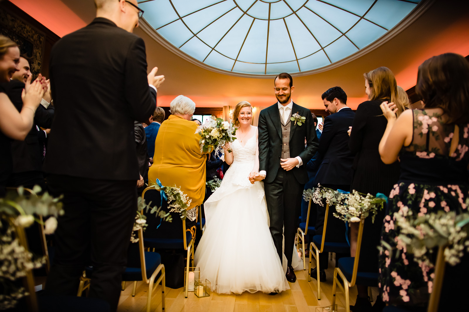 Just married gefotografeerd door Trouwfotograaf Wolvenbos