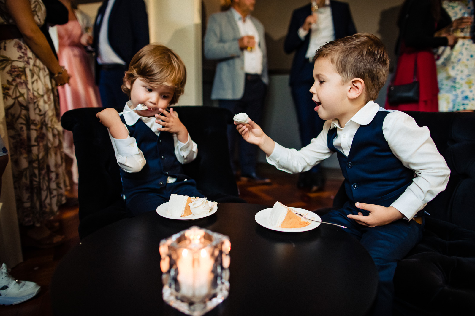 Taart en kinderen bij Te Werve Rijswijk