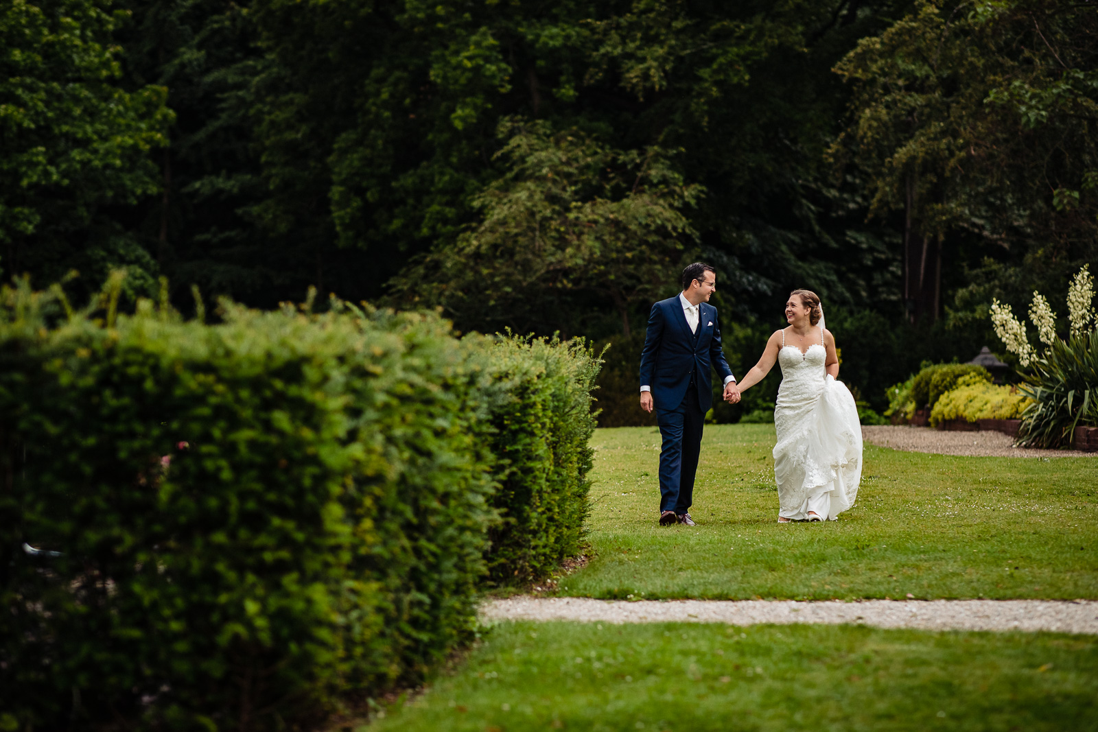 Trouwfotoshoot bij Te Werve Rijswijk