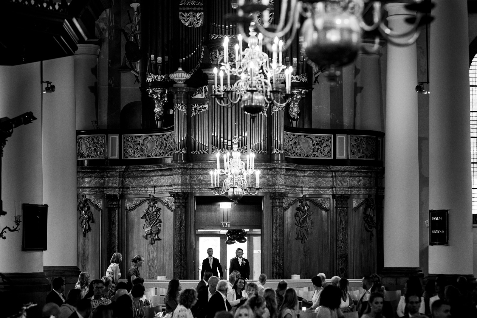 binnenkomst bruidegom grote kerk vlaardingen