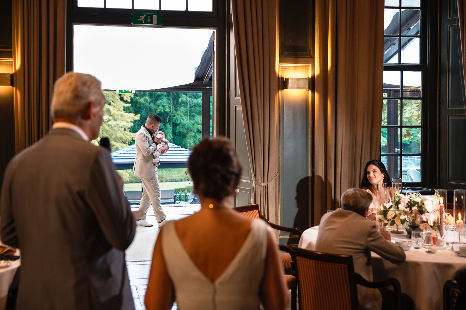 Speech tijdens diner bij kasteel de Wittenburg in Wassenaar