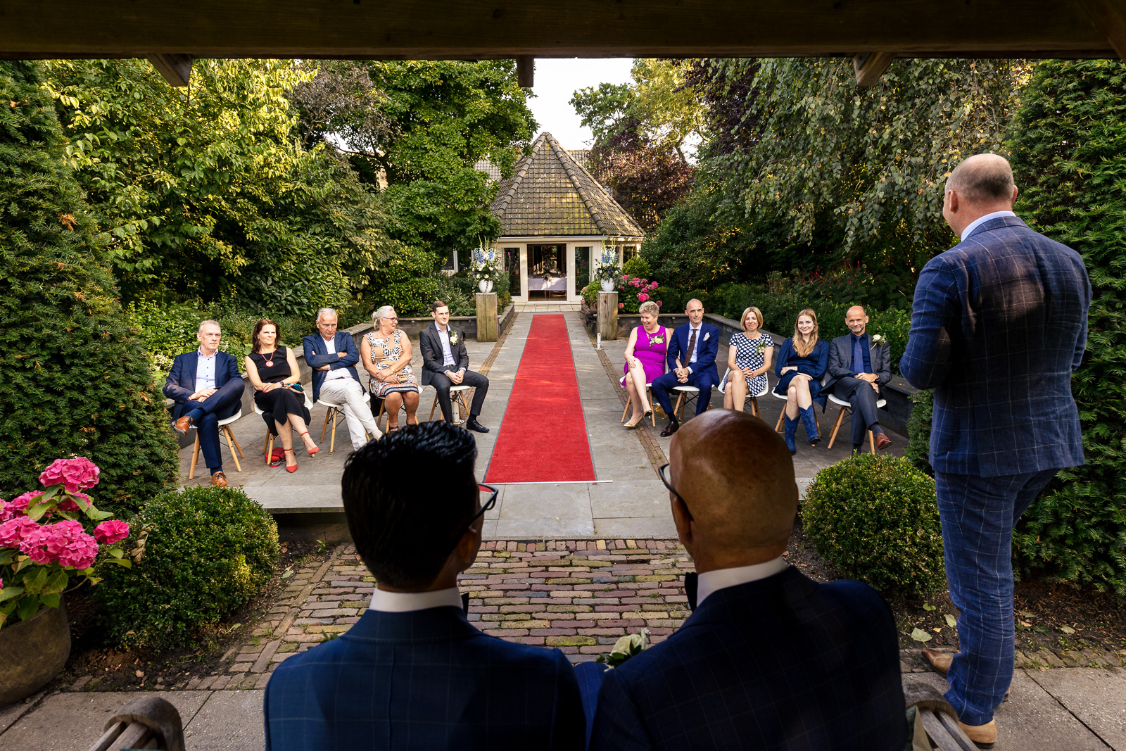 Trouwfotograaf Delft intieme ceremonie Homo huwelijk 