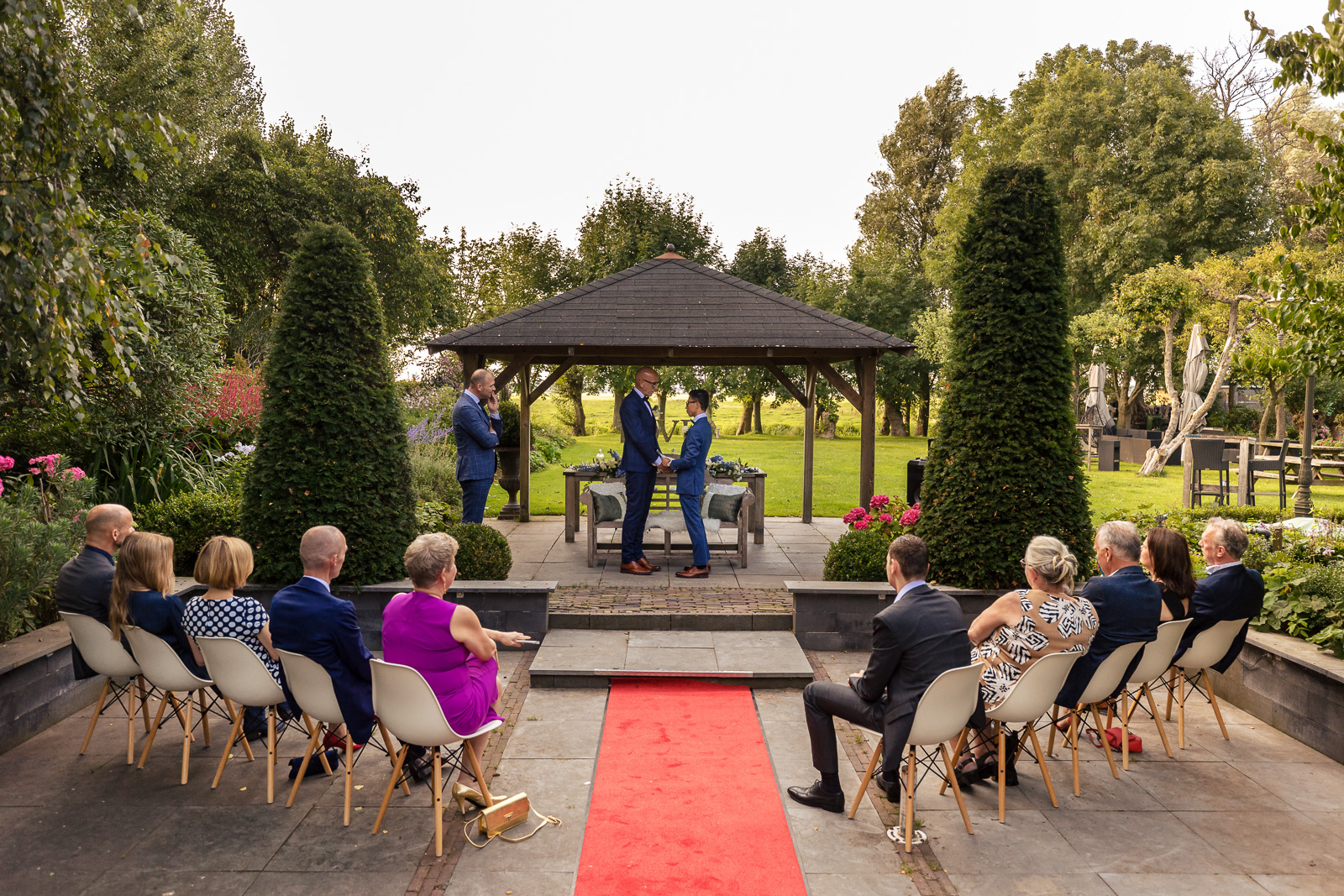 Trouwfotograaf Delft intieme ceremonie Homohuwelijk 