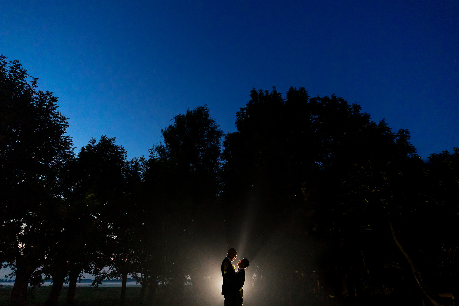 Trouw fotograaf Delft Creatieve avond shoot blue hour
