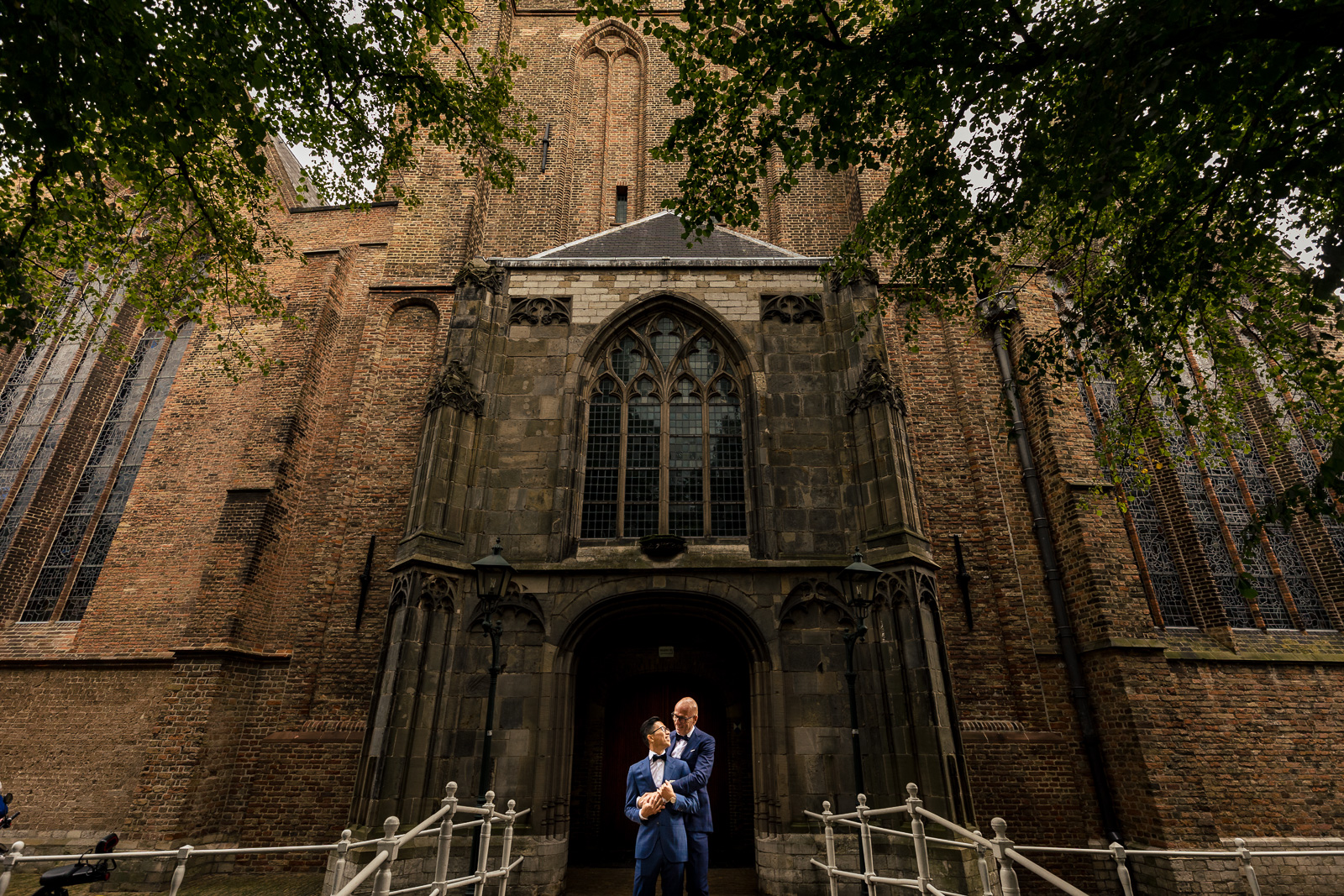 Trouwfotograaf Delft Homo huwelijk nieuwe kerk
