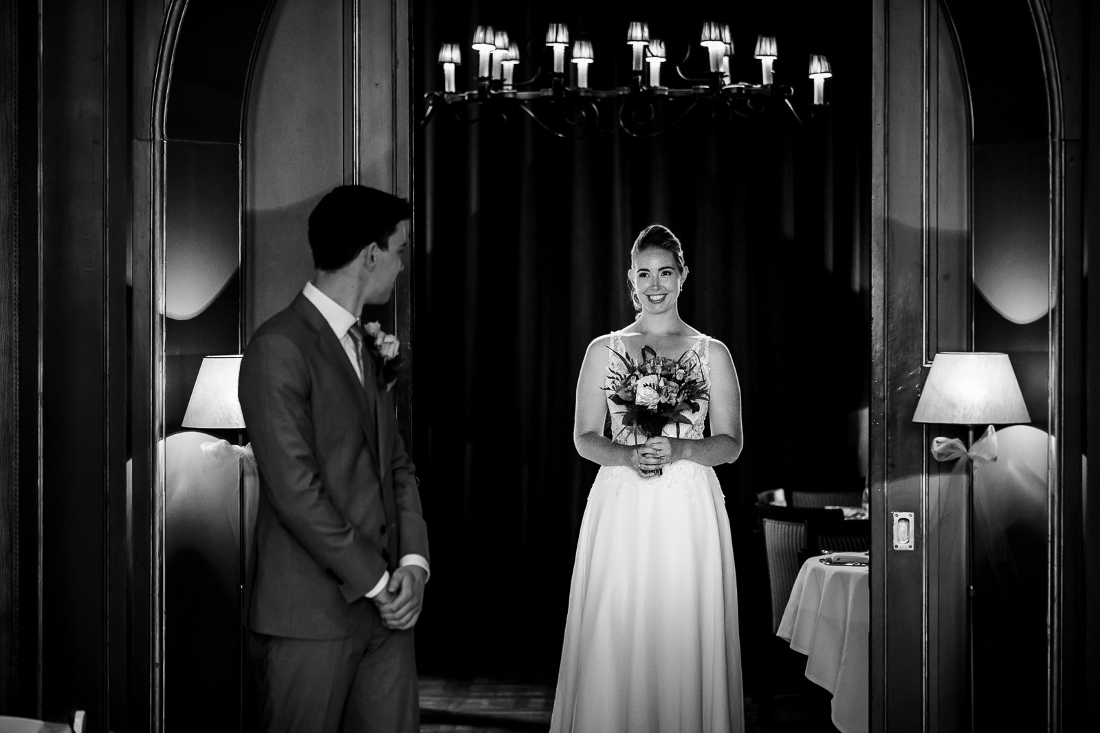 wedding ceremony by wedding photographer The Hague