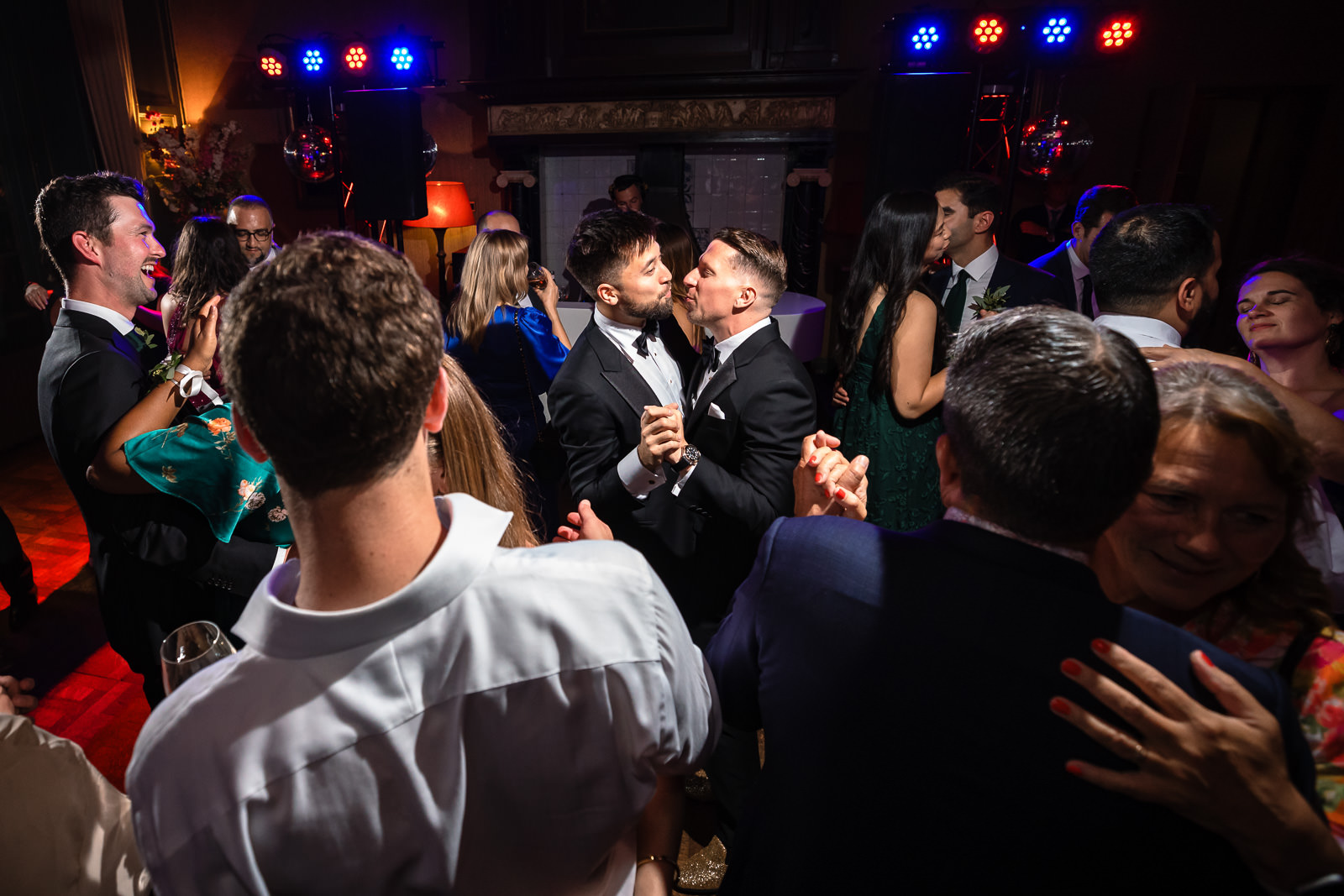 First wedding dance two grooms